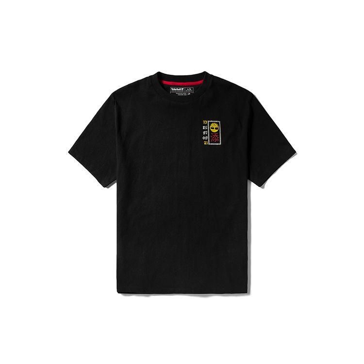 Timberland Round Neck Short Sleeve T-Shirt Men tops Black A2462-001
