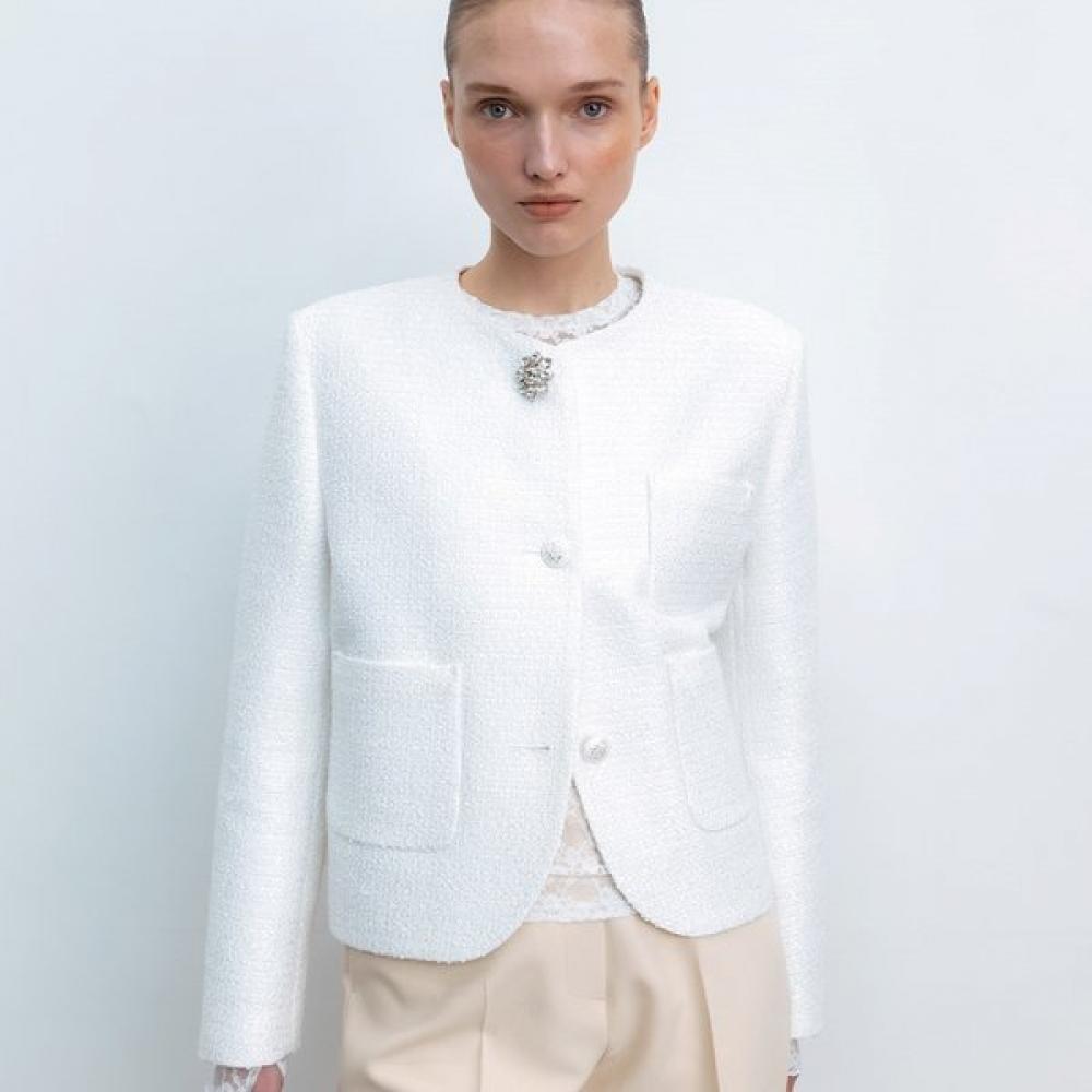 Cluto Блестящая куртка белая F