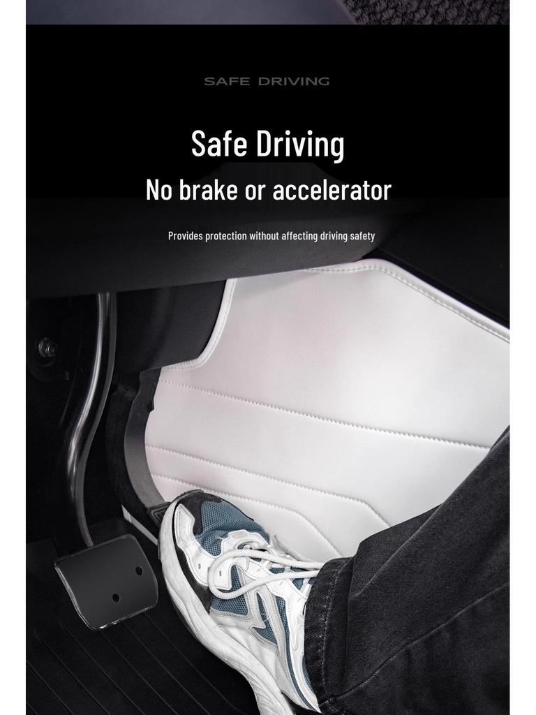 Anti-kick and dirt protection pads for Tesla Model YL/Y/3 center console sides