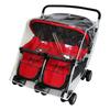 Twin Baby Strollers Raincoat Waterproof Full Wrap Case Protector Windproof Pram Cart Protective Sleeve for Outdoor Use