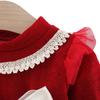 Girls' Princess Dress with Butterfly and Tulle Skirt for Party and Daily Wear