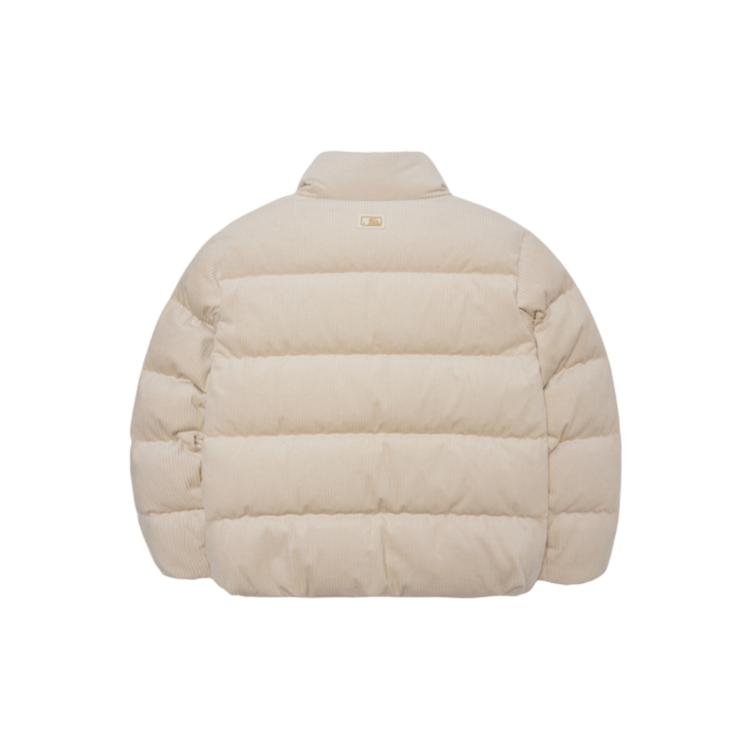New MLB Down Jacket Short Unisex Ivory 3ADJB0826-43BGL