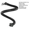 Flexible Car Air Duct Tube Conditioning Ventilation Hose for Back Seat, Portable with Vent Extension For Pets USB Flow Fan, Adjustable Pipe SUV Truck