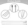 3 PCS Spoons Accessories Approx.22cm/8.66 Inch Kitchen