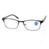 Anti-Blue Light Metal Reading Glasses with Spring Temples