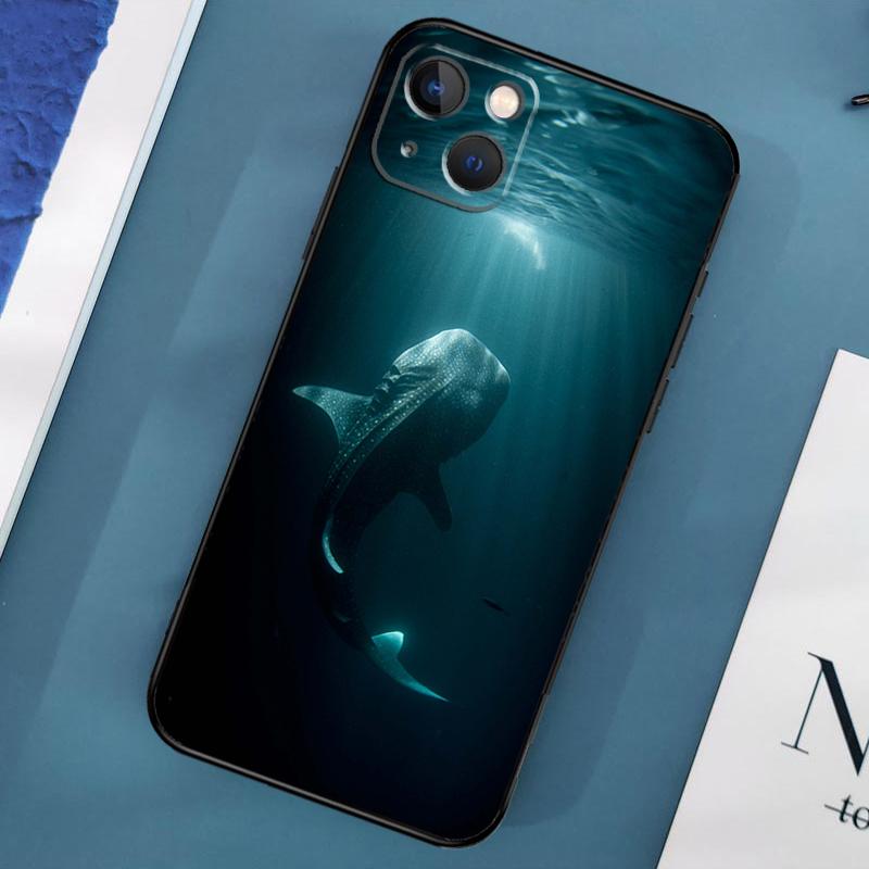 

Чехол Ocean Whale Shark Animal для iPhone 15 14 13 12 11 Pro Max XS X XR SE 2020 2022 7 8 Plus 12 13 Mini Cover Shell iPhone 13 Pro