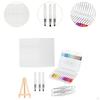 Kit de Pintura com Textura de Espuma Desenho 3D DIY Bolha Mágica Tinta Fofa Meninos Meninas