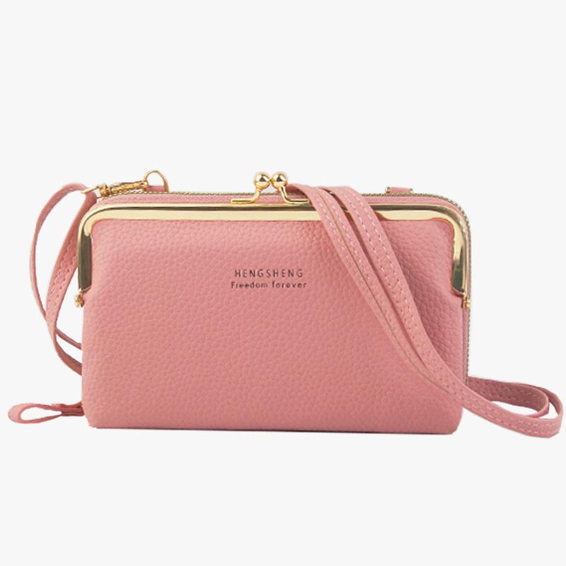 Modische Damen Geldbörse Münzbörse Große Kapazität Handy Tasche Kartenfächer Clutch Tasche Bargeld Aufbewahrung