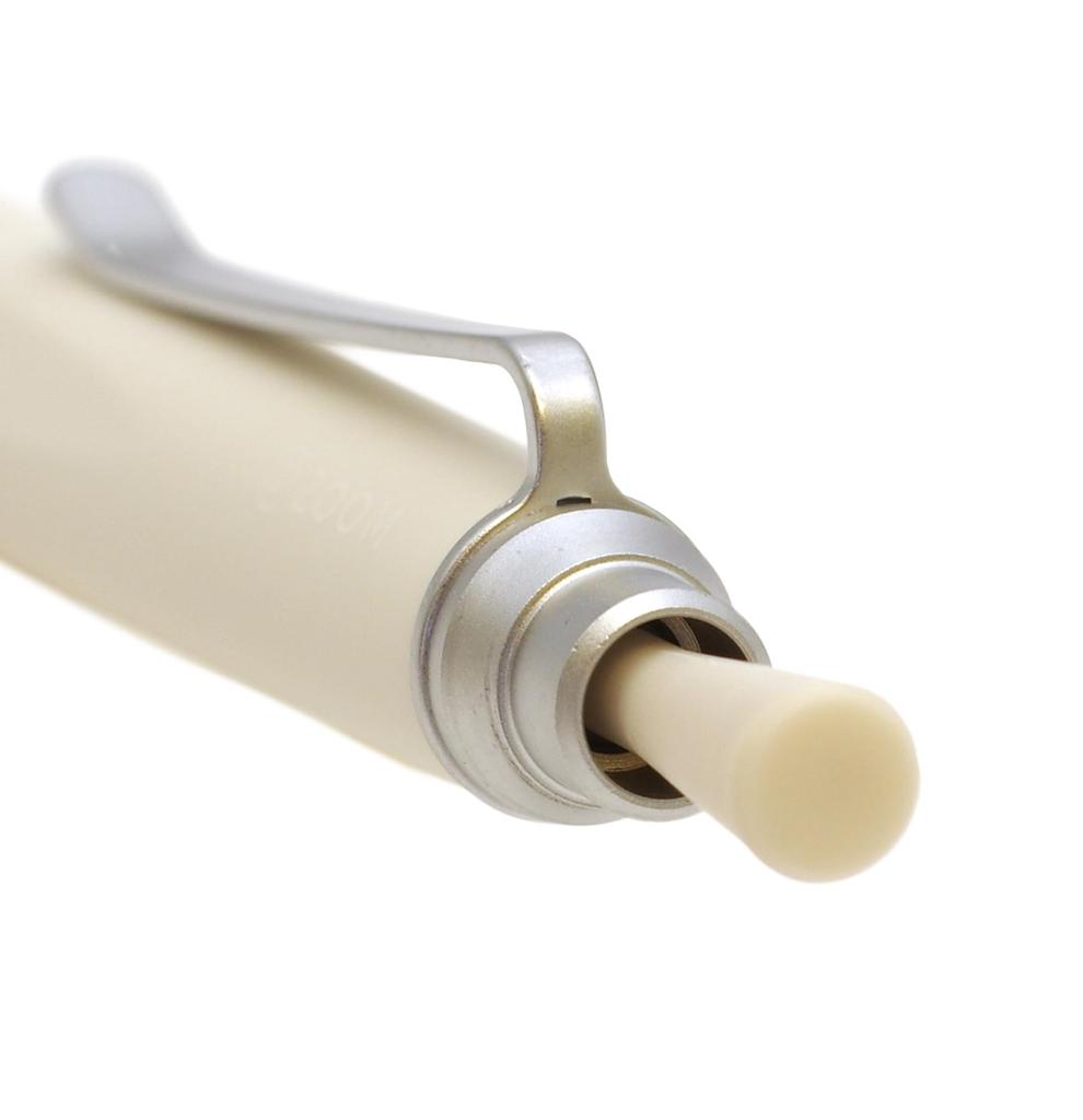 ZOOM L2 Ballpoint Matte Oil-Based Pen, 0.5mm, White, BC-ZL2EC28