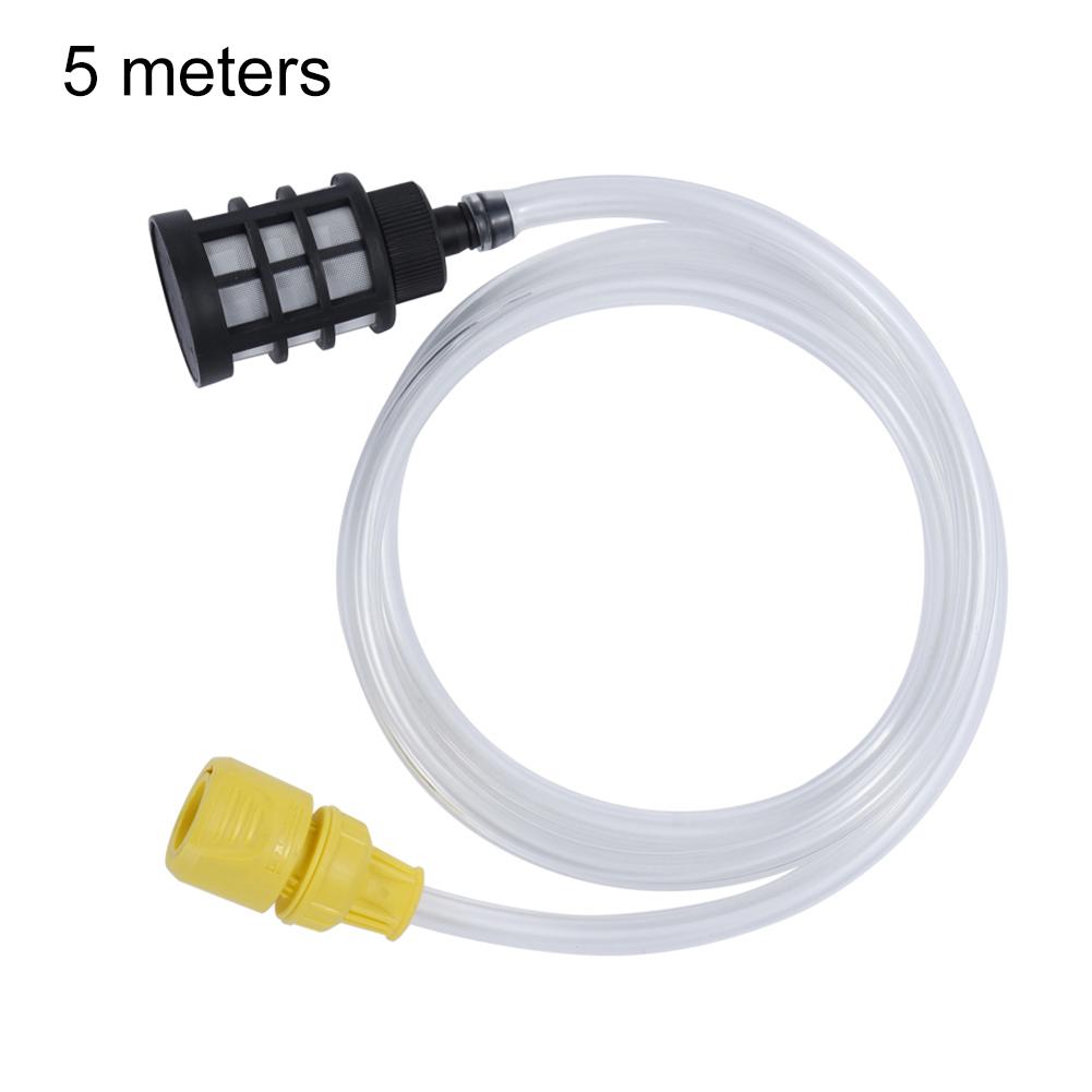 3 M 5 M Suction Hose Self-Priming Inlet Pipe For Karcher K2 K3 K4 K5 K6 K7- Pressure Washer Cleaning Tool Kit Replacement Parts