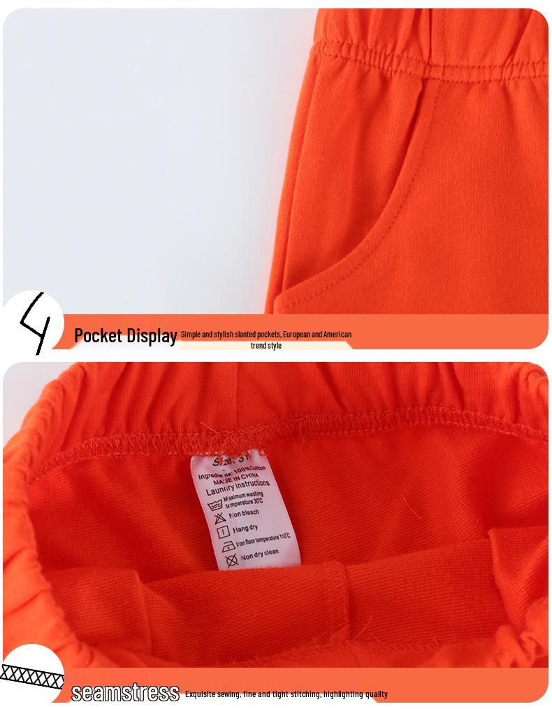 Kids' Summer Short Sleeve Two-Piece Set: Toddler Boys' Shorts and Tee Outfit