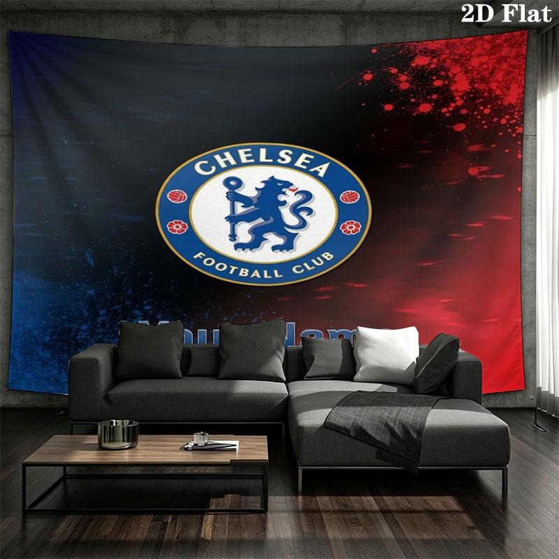 Chelsea F Custom Name Wall Tapestry Aesthetic Wall Hanging Printed Fabric Blanket Decorative Tapestries for Bedroom Living Room Home Decor