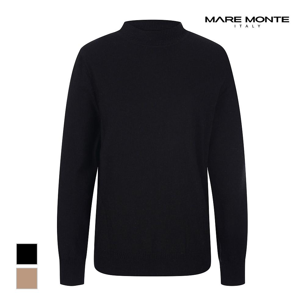 MAREMONTE Simple Mock Neck Knit_M23Omkt72P0