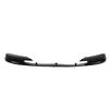 2Pcs Front Bumper Splitter Lip Body Kit Deflector Fit for 3‑Series F30 F35 2012‑2018Glossy Black