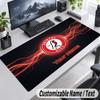 Custom Name Text Mouse Pad Bristol City Personalized Desk Pad For Work And Gaming