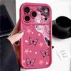 Butterfly Print Case For iPhone 17 Pro Max Case iPhone 16 15 14 13 Pro Max 11 17e 16e Shockproof Bumper Soft Silicone Phone Cover Cases