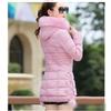Down Jacket Women's Korean Version of The Slim Mid-length Women's Padded Jacket Padded Jacket
