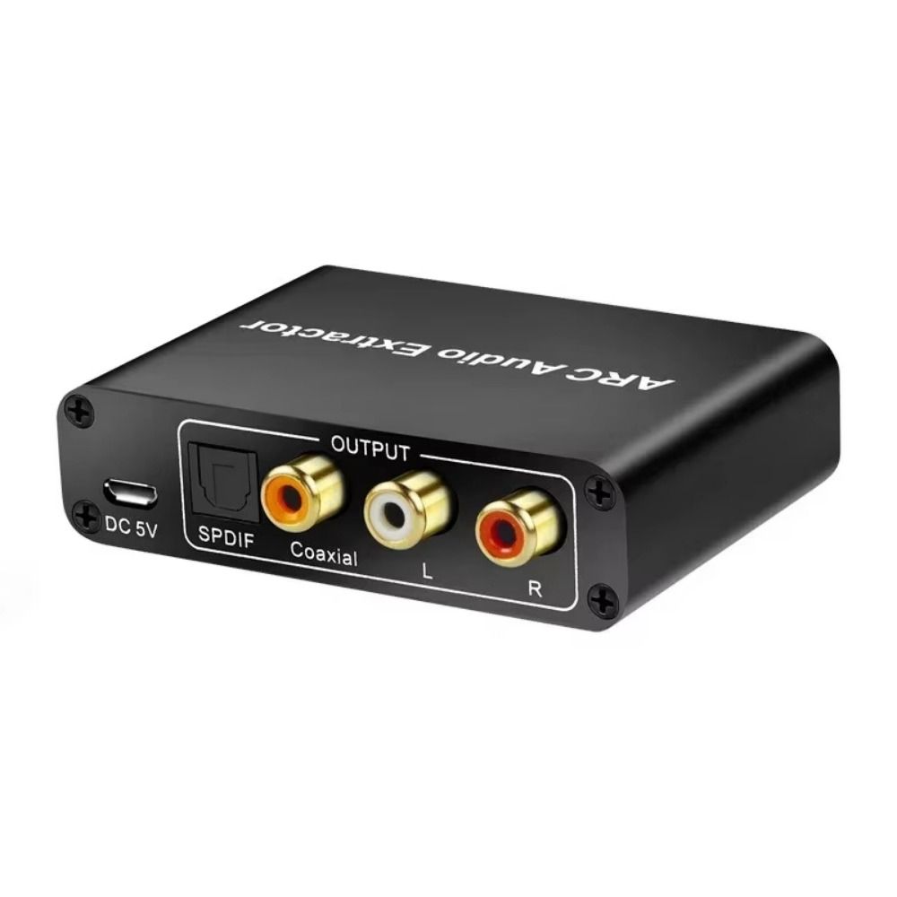 3.5mm Jack Output ARC Audio Adapter Extractor Digital To Analog Audio Converter  For TV Monitor