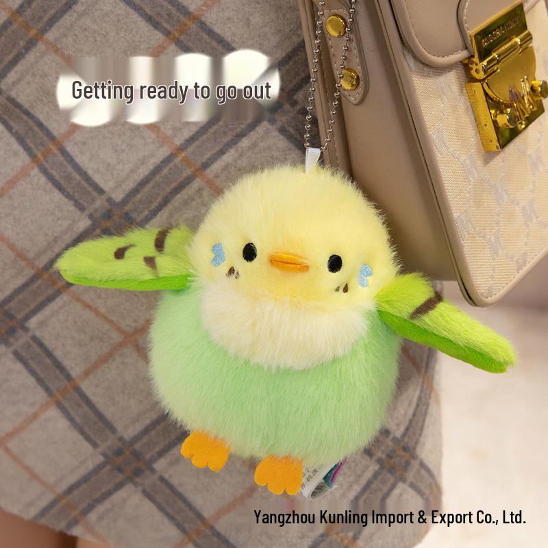 Adorable Little Bird Plush Shoulder Pendant for Kids