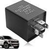5-Pin Flasher Relay for LED Turn Signal Compatible with Ford F150 1997-2008, Ranger 1995-2011, Super Duty F250-F550 1997-2010, EP27 Flasher Relay LED