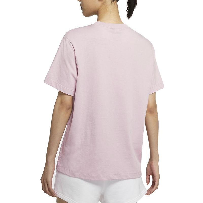 Nike Drop Shoulder Sleeve T Shirt Women's Pink DH4256-645