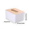 Portable Tissue Box Holder With Lid Removable Tissue Box Mini Tissue Storage Tube Holder Storage Box Desktop Napkin Organizer