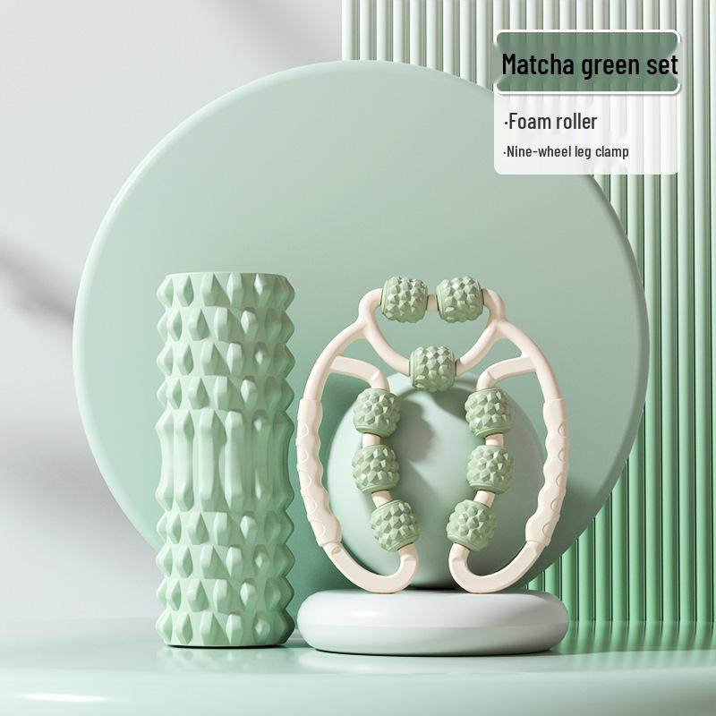 Professional Foam Roller for Muscle Relaxation and Leg Slimming - Wolf Tooth Massage Roller for Yoga and Fitness