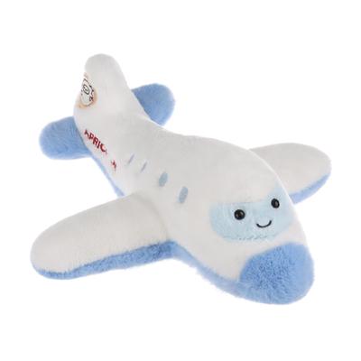 Aprikose Lamm Komfort Flugzeug Plüschtier, Weich und Kuschelig, Flauschiges Komfort Flugzeug für Jungen und Mädchen, 32cm
