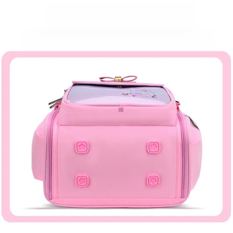 Nouveau sac d'école imprimé imperméable pour enfants, sac à dos pour écoliers du primaire, sac à dos de grande capacité pour filles et garçons