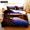 Sunset Duvet Cover Wild Animals Giraffe Bedding Set Animal Theme Comforter Cover For Woman Man Teen Boys Girl Bedroom Decor Gift