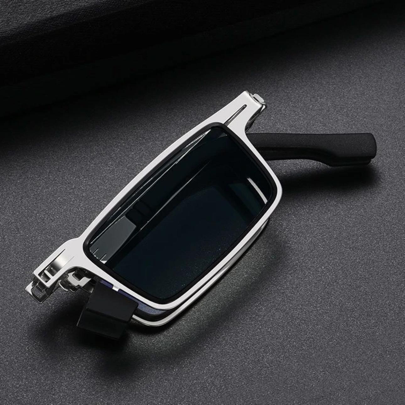 

Складные солнцезащитные очки, маленькие портативные солнцезащитные очки, мужские солнцезащитные очки для вождения с защитой от ультрафиолета