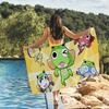 Cartoon S-Sprunki Handtuch Schnelltrocknend Strandhandtücher Sind Geeignet Für Schwimmbäder Camping Yoga Und Das Fitnessstudio
