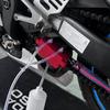 Chain Cleaning Machine kit Brush Gear Motorcycle Cleaner Tool Motorbike Chains Lube Device Lubricating Accessory 2PCS bottle