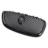 XF-R Style Front Bumper Grill Grille Fit Jaguar XF 2012-2015 Gloss Black