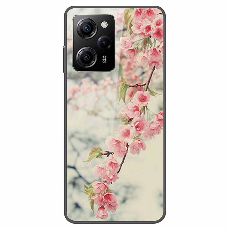 Tempered Glass Case for Xiaomi Poco X5 Pro / PocoX5 Cover Hard Shockproof Cases for Xiaomi Poco X5 5G 6.67'' Funda Coque Case
