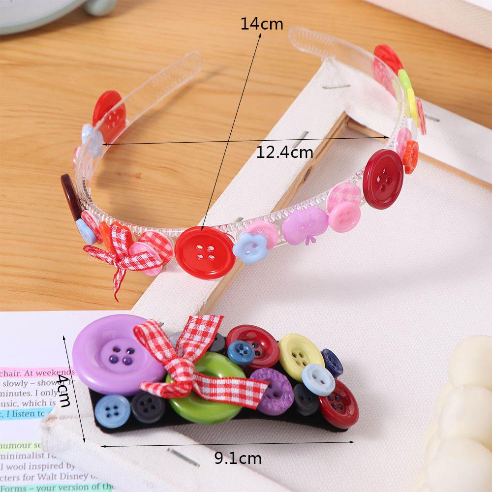 Dopamine Childishness Hairband Face Washing Bow Hair Clip  Hair Styling Accessory