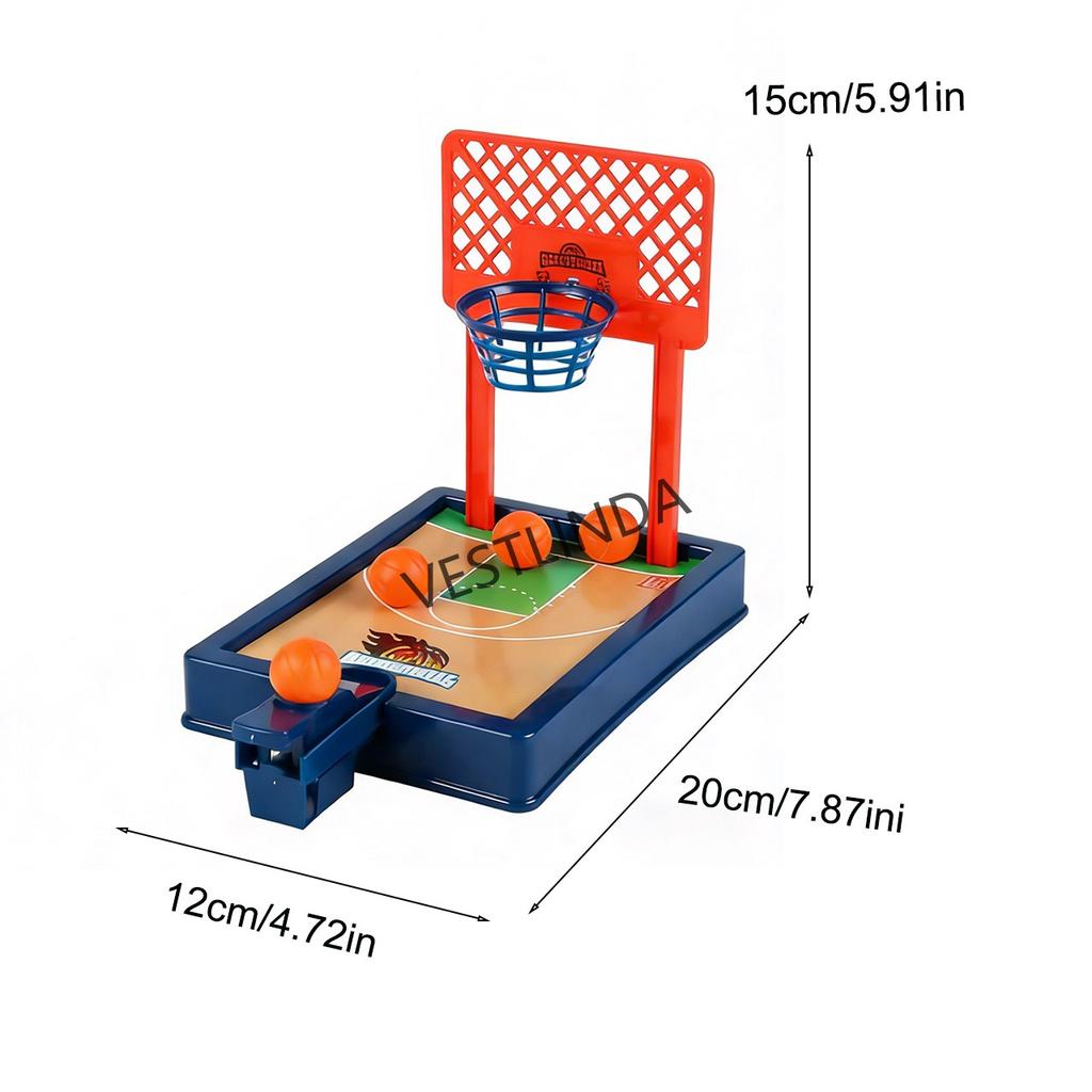 Mini Basketball Catapult Plaything Portable Desktop Fingertip Basketball Game Indoor Outdoor Multiplayer Interaction Fun Novelty toys