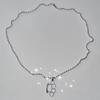 Hip Hop Gepersonaliseerde Messing Knokkel Ketting Mode Sieraden Goth Zilveren Trui Ketting Ketting Accessoires Cadeaus