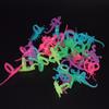 100Pcs/bag Novelty Mini Centipede Snake Gecko Insect Ring Model Toy Funny Halloween Children Fluorescent Effect Gadgets Toy Gift