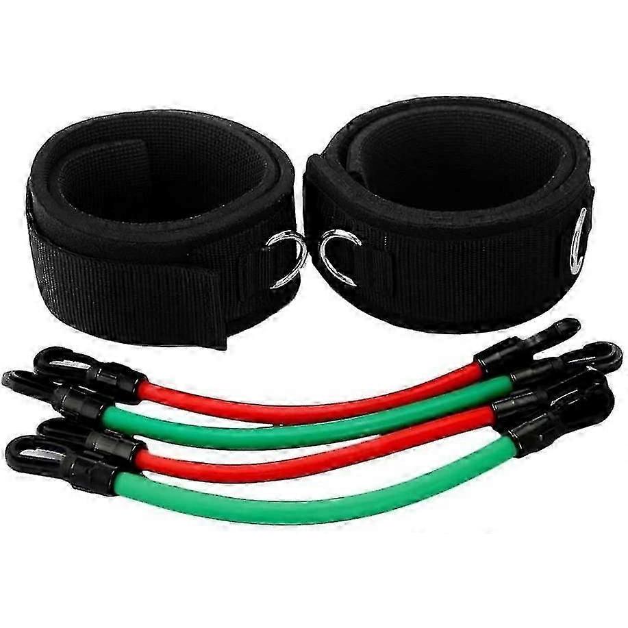 6 Pack Latex Resistance Bands For Legs Thighs And Ankles For Gymnastics Yoga