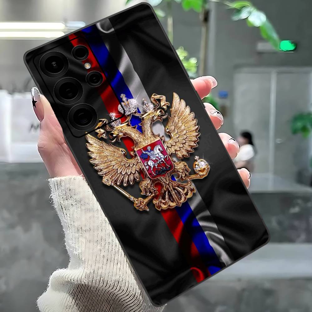 

Popular Flag Of Russia Phone Case For Samsung S 24 Fe 25 Ultra Plus 20 Lite 21 30 22 23 24 22 Ultra 5G Fundas Samsung S24fe