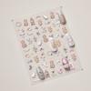 Bear Bright Crystal Nail Stickers Cute Stickers DIY Creative Decoration