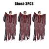 Hanging Halloween Skeleton Ghosts Decorations Scary Haunted House Prop Indoor/Outdoor Halloween Party Grimace Decor