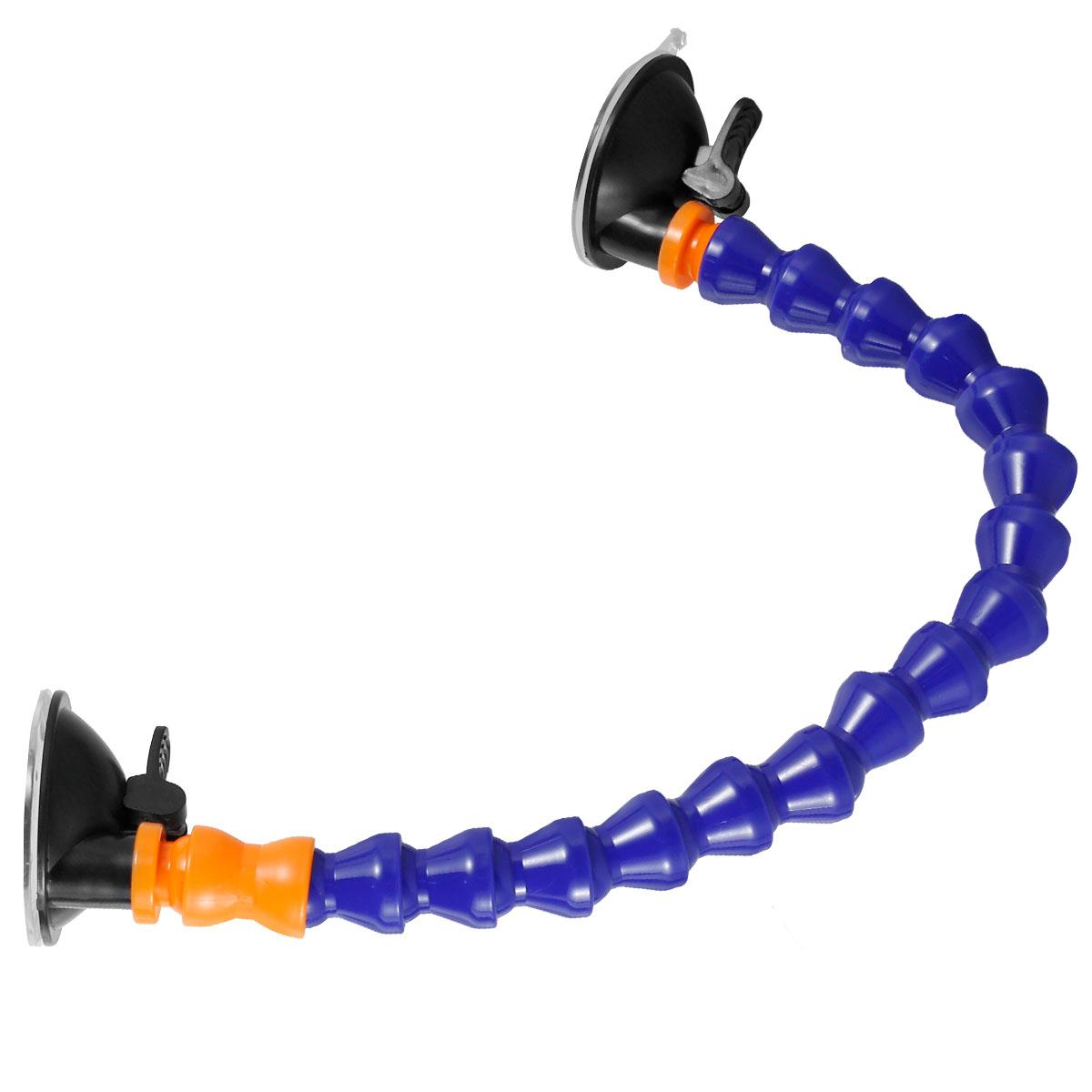 

18,5-дюймовый инструмент для ремонта вмятин на автомобиле с двумя присосками, многоразовый инструмент для удаления вмятин на автомобиле, гибкий съемник для удаления вмятин на кузове автомобиля синий