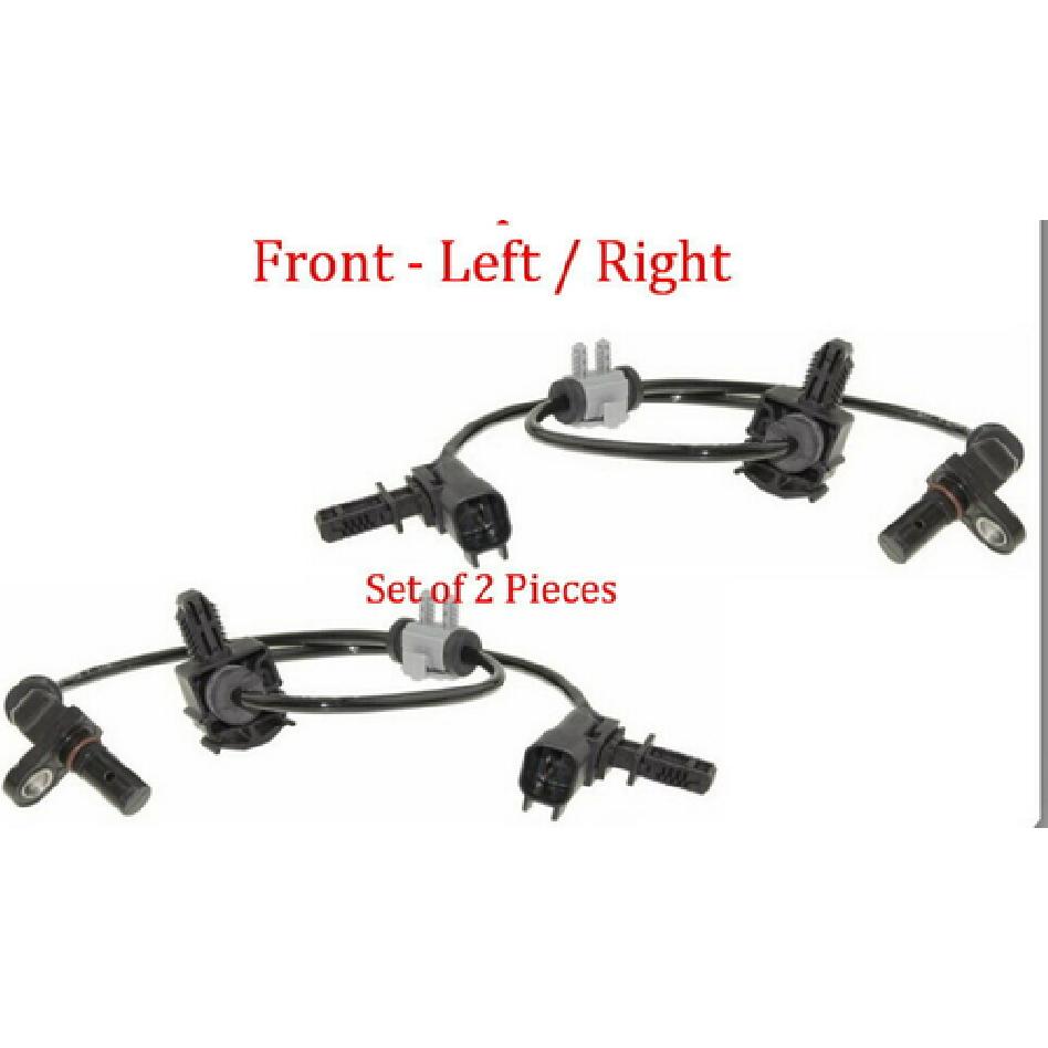 2 X ABS Wheel Speed Sensor W/Connector Front L/R Fits: Chevrolet GMC 2011-