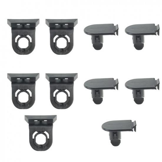 40X Front Bumper Fender Liner Fastening Clip 53879-02150 For Corolla Camry 18-21