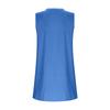 Women's cotton and linen dress summer sleeveless comfortable travel beach dress fashionable spring and summer vacation wear