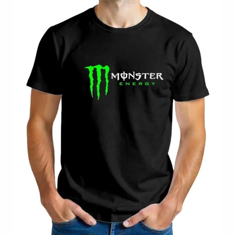 Monster Energy Logo T-Shirt - Black M