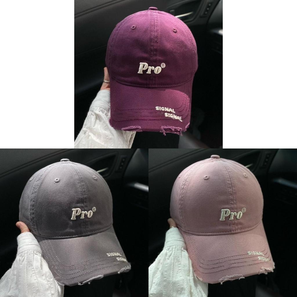 Baseball Cap Unisex Embroidered Letters Sun Protection Adjustable For Casual Wear