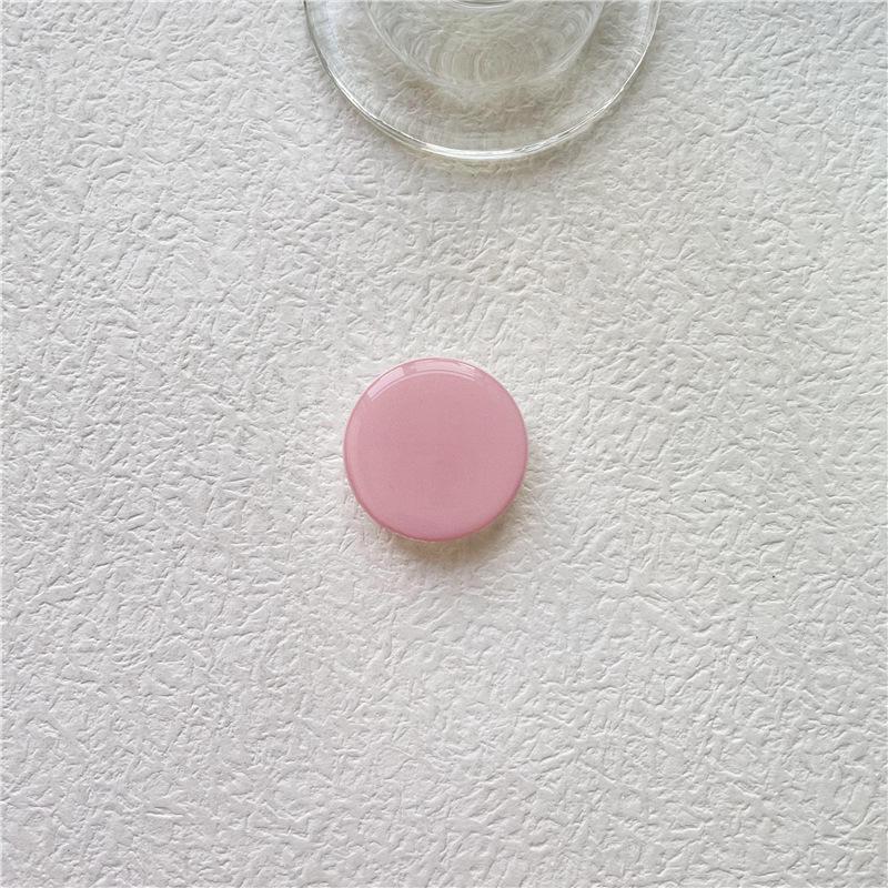 Transparent Epoxy Color Airbag Stand: Creative Desktop Tablet & Phone Ring Support with Logo.